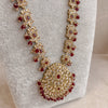 Amreen Long Necklace - Maroon - SOKORA JEWELSAmreen Long Necklace - Maroon