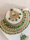 Amrit Bridal set - Green - SOKORA JEWELSAmrit Bridal set - Green