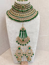 Amrit Bridal set - Green - SOKORA JEWELSAmrit Bridal set - Green