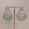 Amulya Silver Small Earrings - Mint - SOKORA JEWELSAmulya Silver Small Earrings - Mint