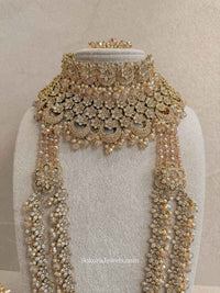 Anamika Golden Bridal set - SOKORA JEWELSAnamika Golden Bridal set