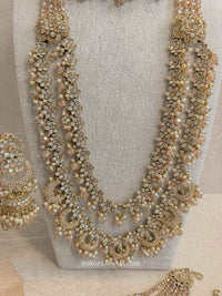 Anamika Golden Bridal set - SOKORA JEWELSAnamika Golden Bridal set