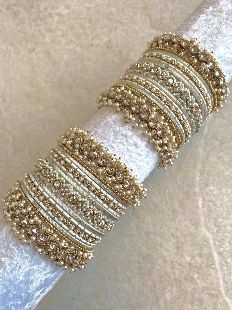 Anita Midi Luxury Bangle Set - SOKORA JEWELSAnita Midi Luxury Bangle SetBANGLES