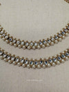 Antique Gold and Pearl Anklets - SOKORA JEWELSAntique Gold and Pearl Anklets
