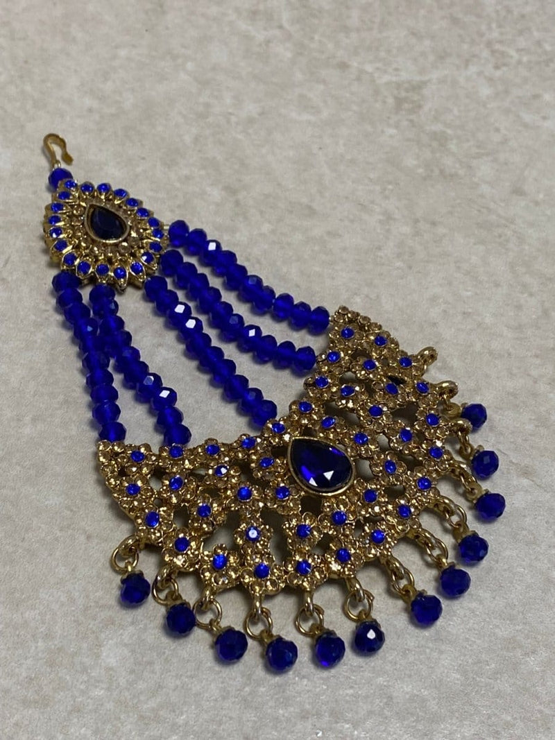 Antique Gold & Beadwork Jhumar - SOKORA JEWELSAntique Gold & Beadwork Jhumar - 