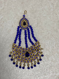 Antique Gold & Beadwork Jhumar - SOKORA JEWELSAntique Gold & Beadwork Jhumar - 
