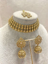 Antique Gold Choker Set - SOKORA JEWELSAntique Gold Choker SetChoker Sets