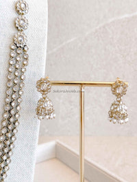 Antique Gold Crystal Midi Mala Set - SOKORA JEWELSAntique Gold Crystal Midi Mala Set