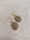 Antique Gold Drop Earrings - 2 Colour Options - SOKORA JEWELSAntique Gold Drop Earrings - 2 Colour Options