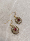 Antique Gold Drop Earrings - 2 Colour Options - SOKORA JEWELSAntique Gold Drop Earrings - 2 Colour Options
