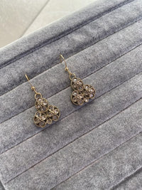 Antique Gold Drop Earrings - SOKORA JEWELSAntique Gold Drop Earrings
