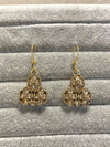 Antique Gold Drop Earrings - SOKORA JEWELSAntique Gold Drop Earrings