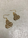 Antique Gold Drop Earrings - SOKORA JEWELSAntique Gold Drop Earrings