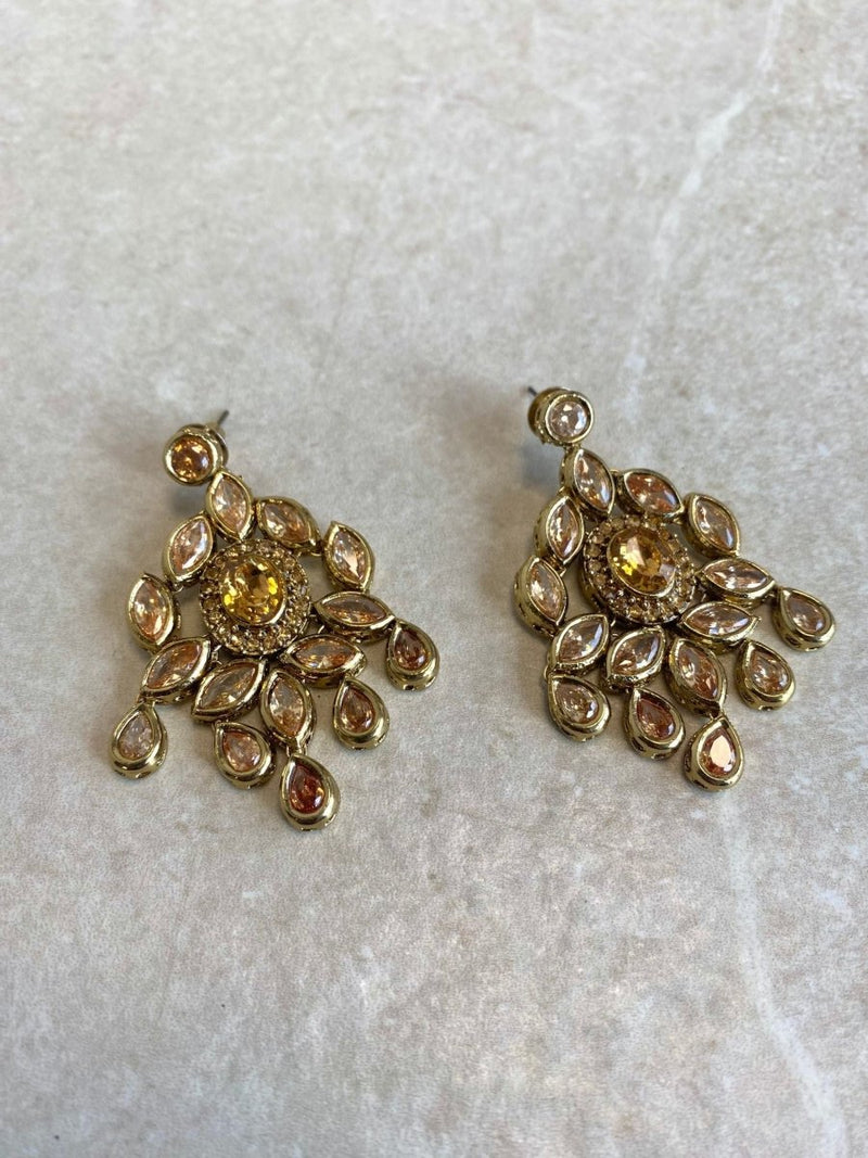 Antique Gold Earrings - SOKORA JEWELSAntique Gold Earrings