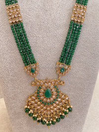 Antique Gold Haar - Green - SOKORA JEWELSAntique Gold Haar - Green