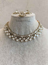 Antique Gold & Kundan Necklace set - SOKORA JEWELSAntique Gold & Kundan Necklace setNECKLACE SETS