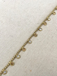 Antique Gold Nose Ring - Gold/Clear (Slide Type) - SOKORA JEWELSAntique Gold Nose Ring - Gold/Clear (Slide Type)nose rings