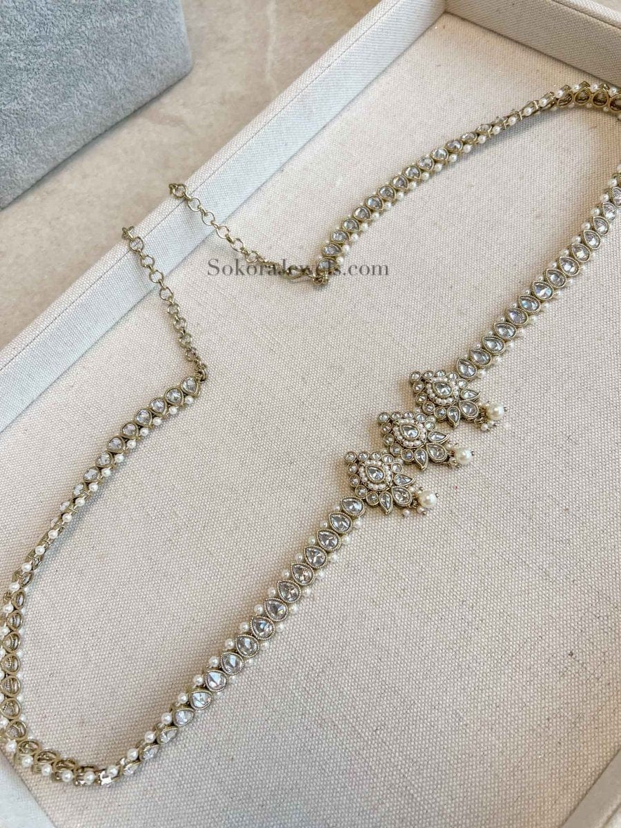 Antique Gold Waist chain - SOKORA JEWELSAntique Gold Waist chain