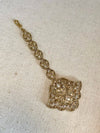 Antique Golden Tikka - Golden - SOKORA JEWELSAntique Golden Tikka - Golden