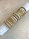 Arabelle Bangle Set - Gold/Silver(Slightly imperfect) - SOKORA JEWELSArabelle Bangle Set - Gold/Silver(Slightly imperfect)BANGLES