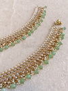 Aria Anklets - Mint - SOKORA JEWELSAria Anklets - Mint