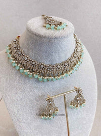 Arina Clear Necklace Sets - SOKORA JEWELSArina Clear Necklace Sets