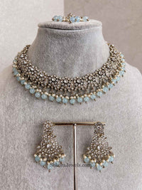 Arina Clear Necklace Sets - SOKORA JEWELSArina Clear Necklace Sets
