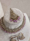 Arina Golden Necklace Sets - SOKORA JEWELSArina Golden Necklace Sets