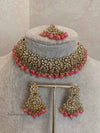 Arina Golden Necklace Sets - 18 Colour Options - SOKORA JEWELSArina Golden Necklace Sets - 18 Colour Options