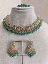 Arina Golden Necklace Sets - SOKORA JEWELSArina Golden Necklace Sets