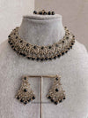 Arina Golden Necklace Sets - SOKORA JEWELSArina Golden Necklace Sets