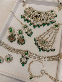 Arpana Kundan Bridal set - SOKORA JEWELSArpana Kundan Bridal set