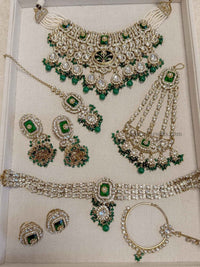 Arpana Kundan Bridal set - SOKORA JEWELSArpana Kundan Bridal set
