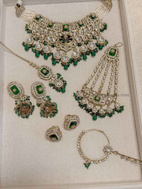 Arpana Kundan Bridal set - SOKORA JEWELSArpana Kundan Bridal set