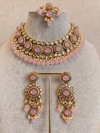 Bally Faux Kundan Set in 13 Colours - SOKORA JEWELSBally Faux Kundan Set in 13 ColoursNECKLACE SETS