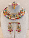 Bally Faux Kundan Set in 13 Colours - SOKORA JEWELSBally Faux Kundan Set in 13 ColoursNECKLACE SETS