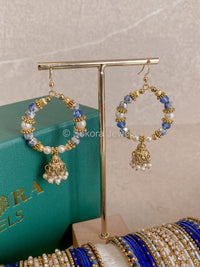 Bangles & Earring set - Bright Blue - SOKORA JEWELSBangles & Earring set - Bright BlueBANGLES