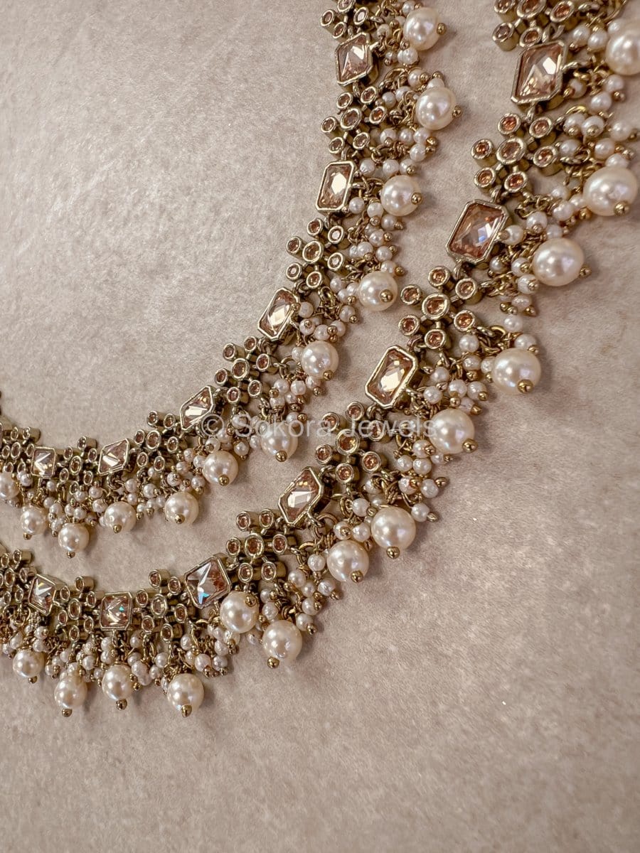 Bridal Anklets - Golden