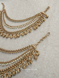 Bridal Earring chains (Sahara) - SOKORA JEWELSBridal Earring chains (Sahara)EARRINGS