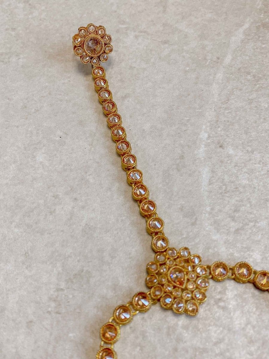 Bright Gold Hand Harness - SOKORA JEWELSBright Gold Hand Harness