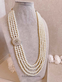 Broach Detail Mens Mala - SOKORA JEWELSBroach Detail Mens Mala