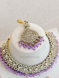 Casey Clear Necklace sets - SOKORA JEWELSCasey Clear Necklace sets