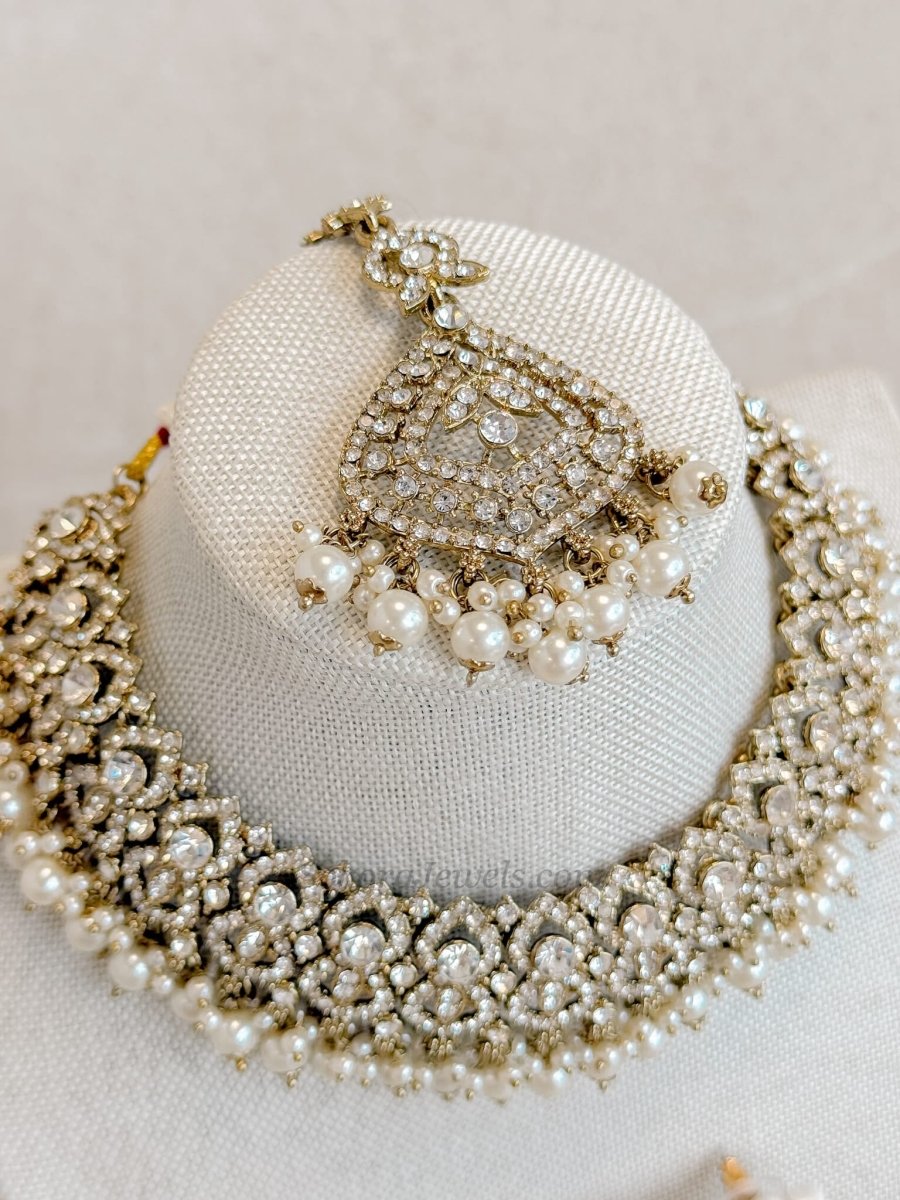 Casey Clear Necklace sets - SOKORA JEWELSCasey Clear Necklace sets