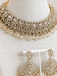 Casey Clear Necklace sets - SOKORA JEWELSCasey Clear Necklace sets