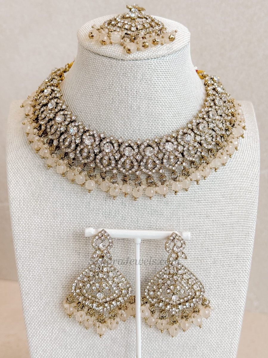 Casey Clear Necklace sets - SOKORA JEWELSCasey Clear Necklace sets