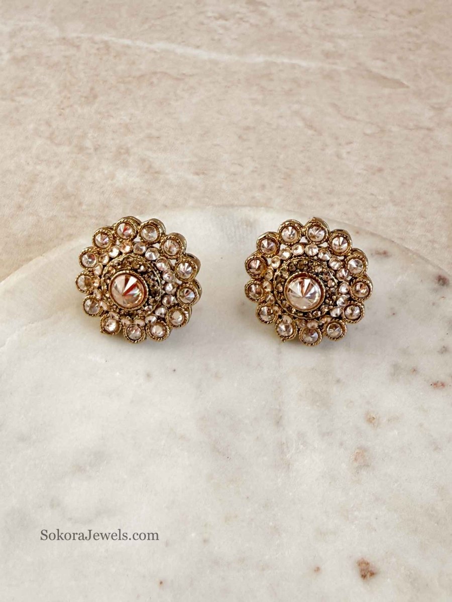 Champagne Crystal Tops - SOKORA JEWELSChampagne Crystal Tops