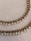 Champagne Pearl Anklets - SOKORA JEWELSChampagne Pearl Anklets