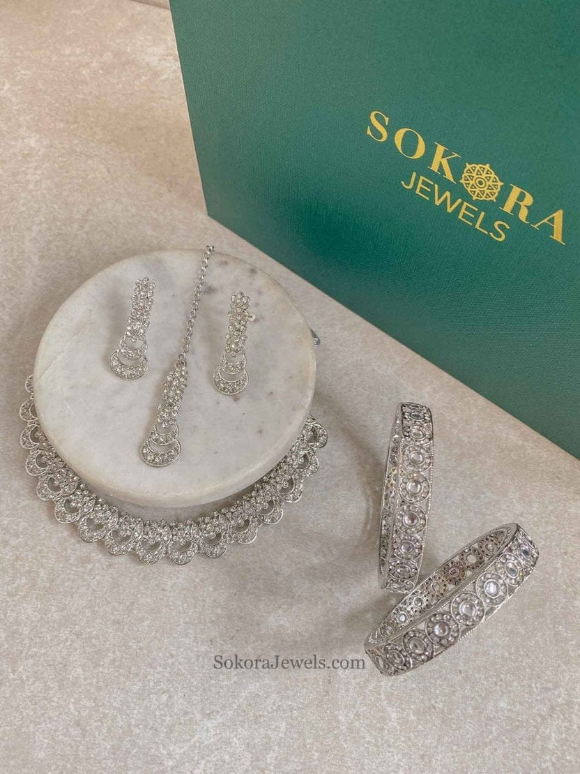 Chanda Box Set - Silver – SOKORA JEWELS