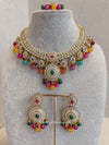 Chhaya Faux Kundan Necklace Sets - SOKORA JEWELSChhaya Faux Kundan Necklace Sets