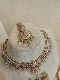 Chhaya Faux Kundan Necklace Sets - SOKORA JEWELSChhaya Faux Kundan Necklace Sets